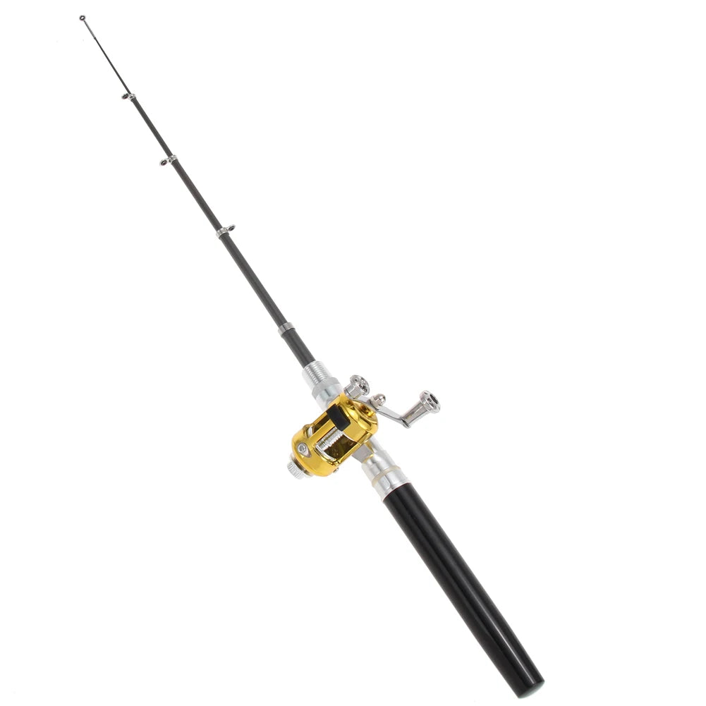 Mini Telescopic Fishing Rod & Reel Combo