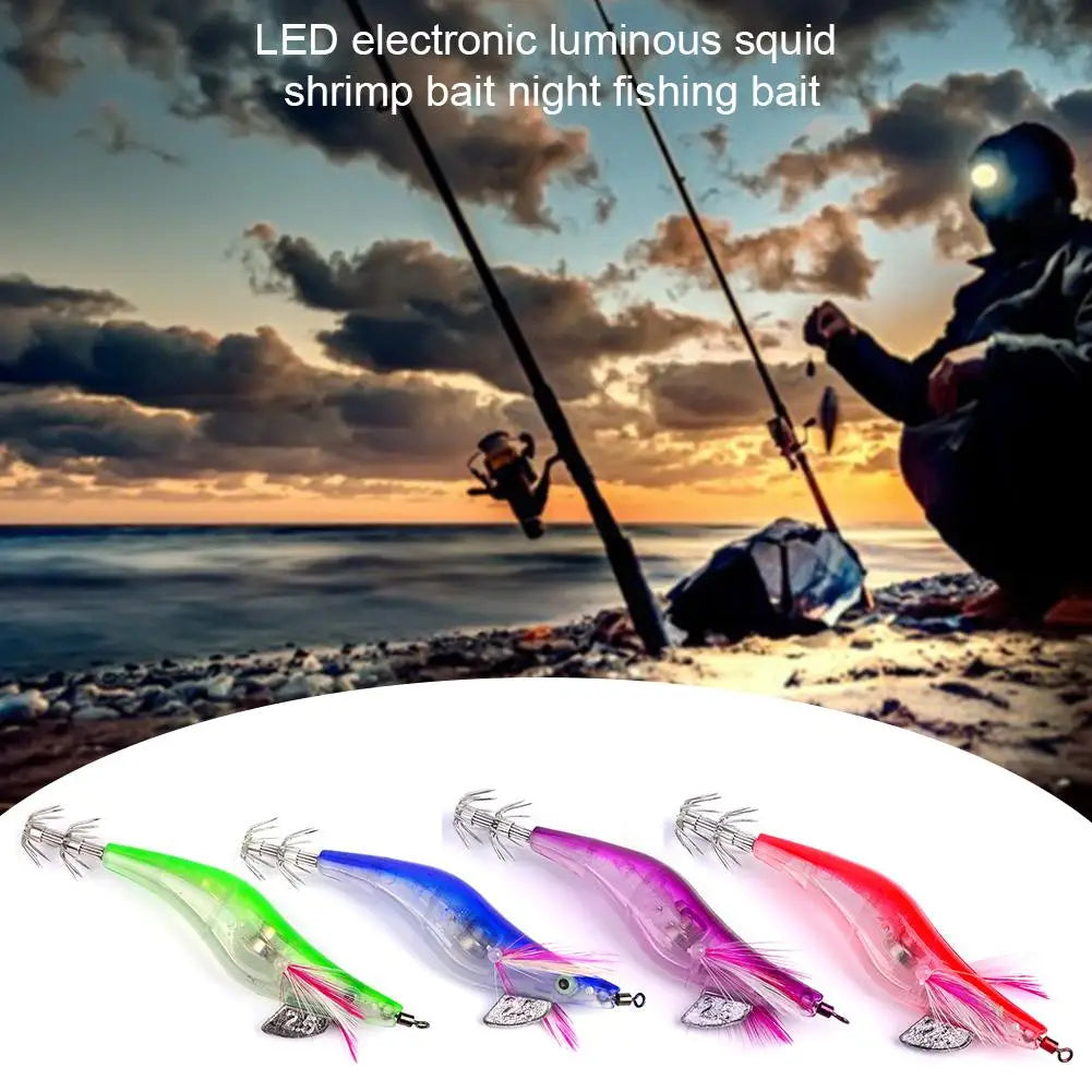 LED Flashing Minnow Fishing Lure 10cm