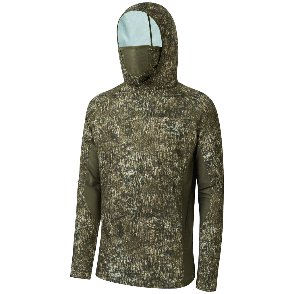 Bassdash Camo Fishing Hoodie