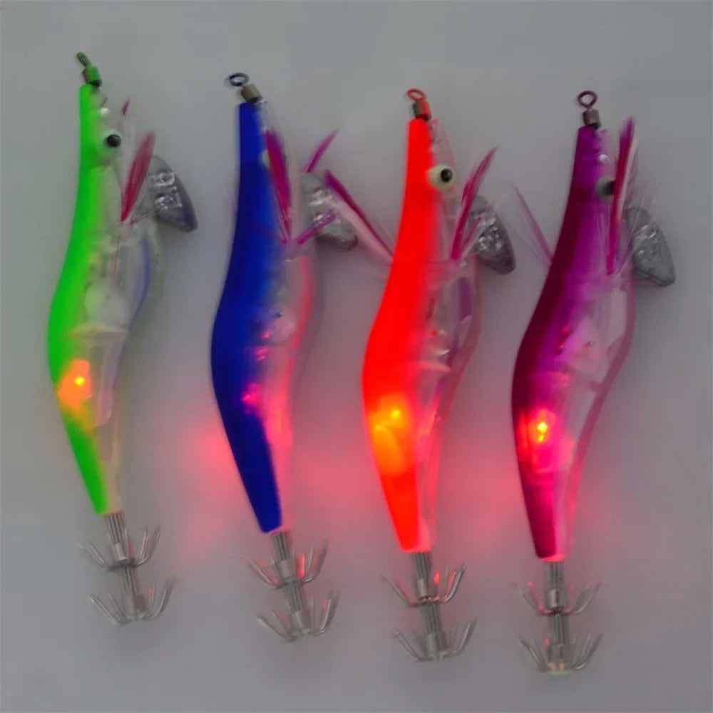LED Flashing Minnow Fishing Lure 10cm