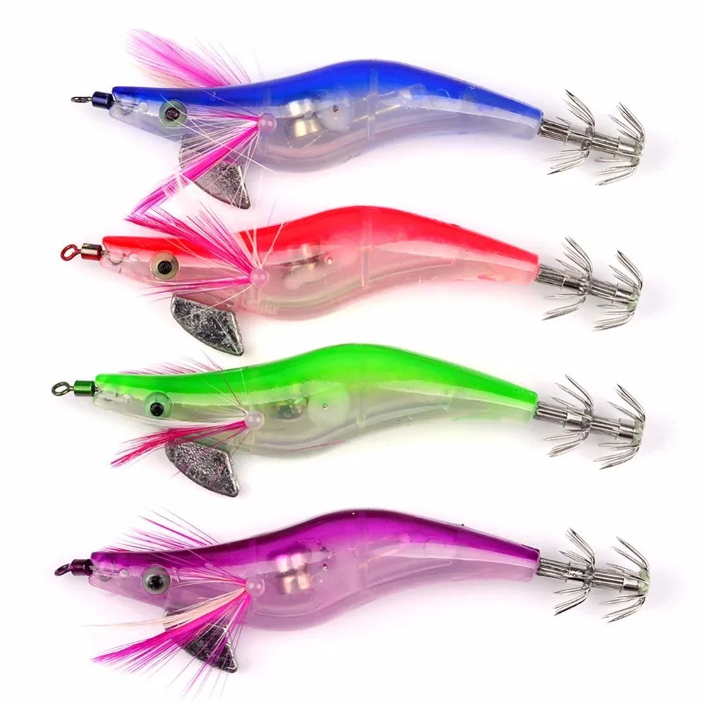LED Flashing Minnow Fishing Lure 10cm
