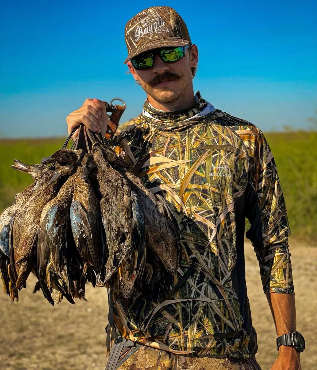 Bassdash Camo Fishing Hoodie