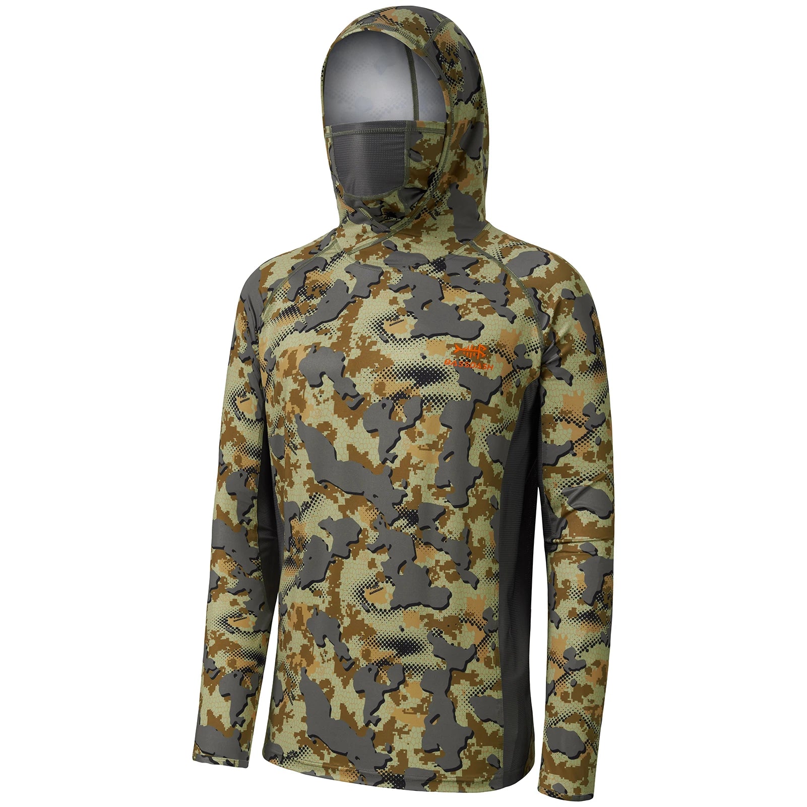 Bassdash Camo Fishing Hoodie