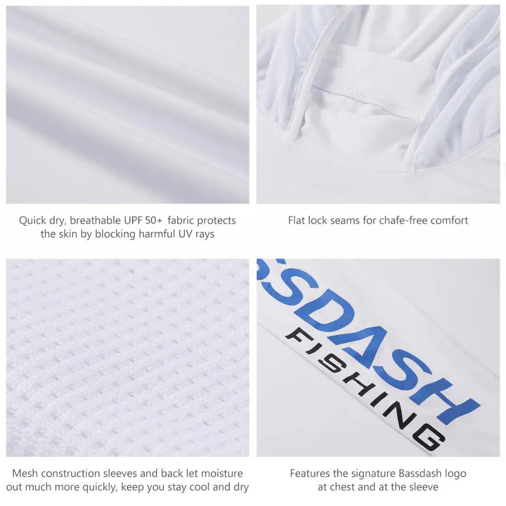 Bassdash UPF+ Hooded Fishing Shirt