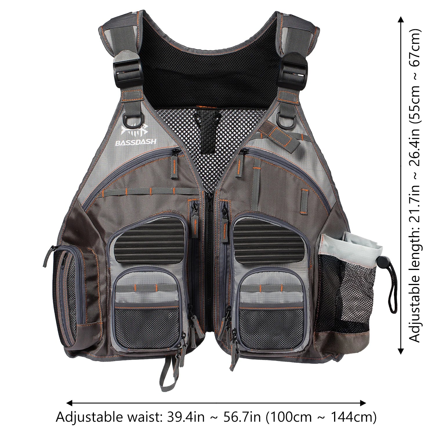 Bassdash Adjustable Fishing Vest