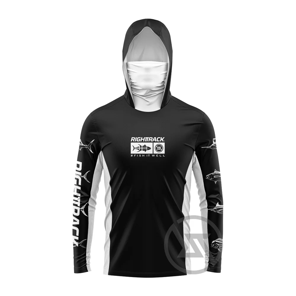 RT Mask Fishing Hoodie UPF 50+