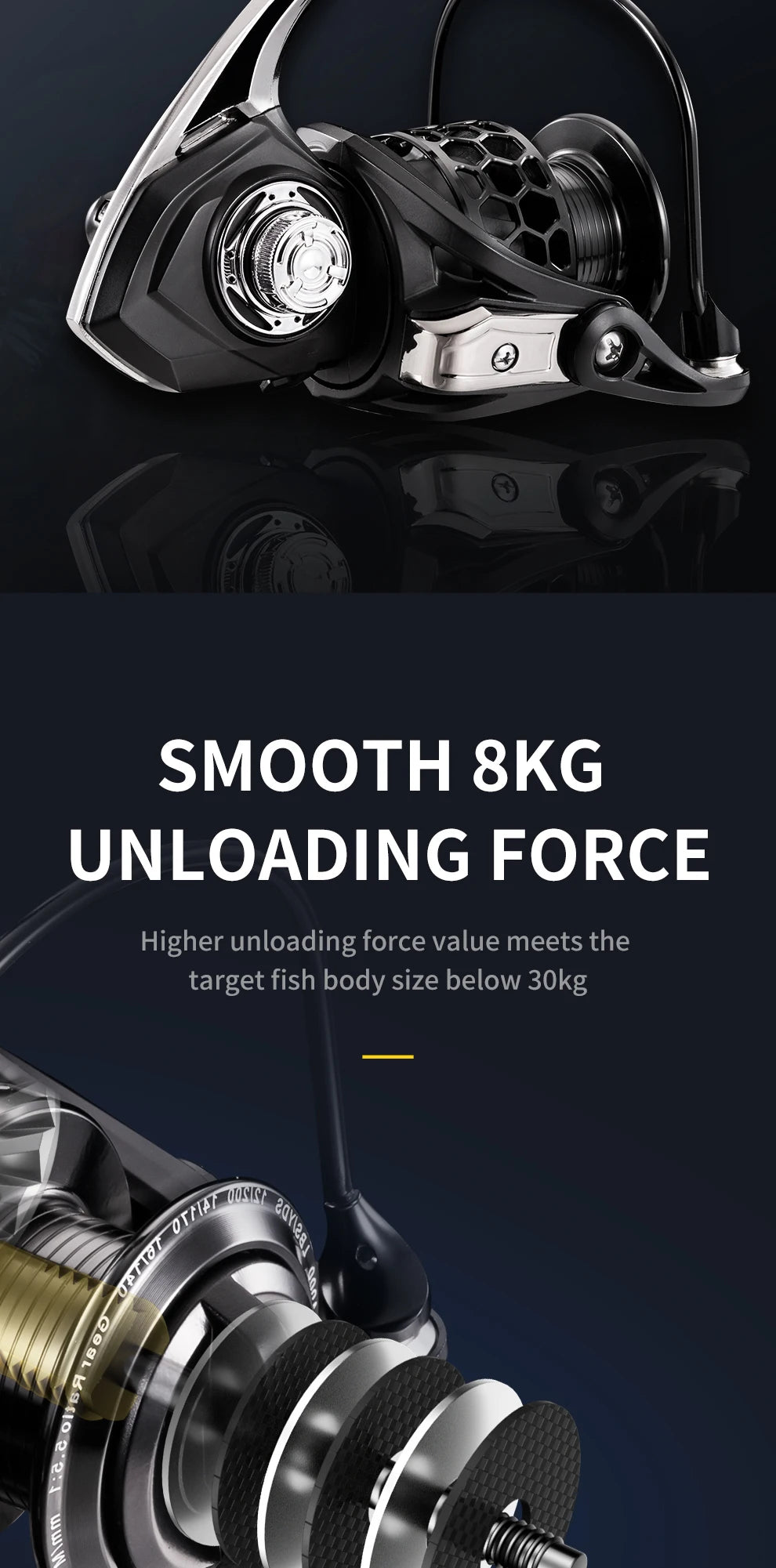 GTA Saltwater Reel 2000–4000