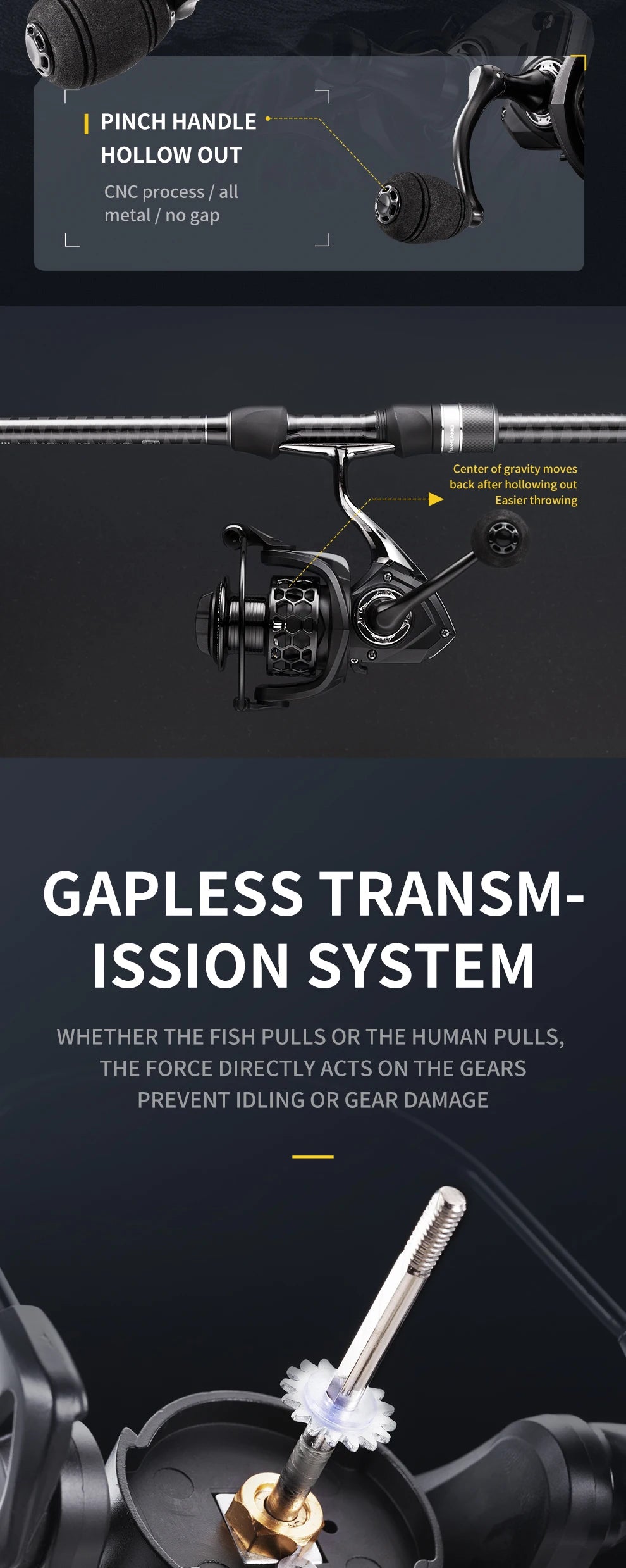 GTA Saltwater Reel 2000–4000