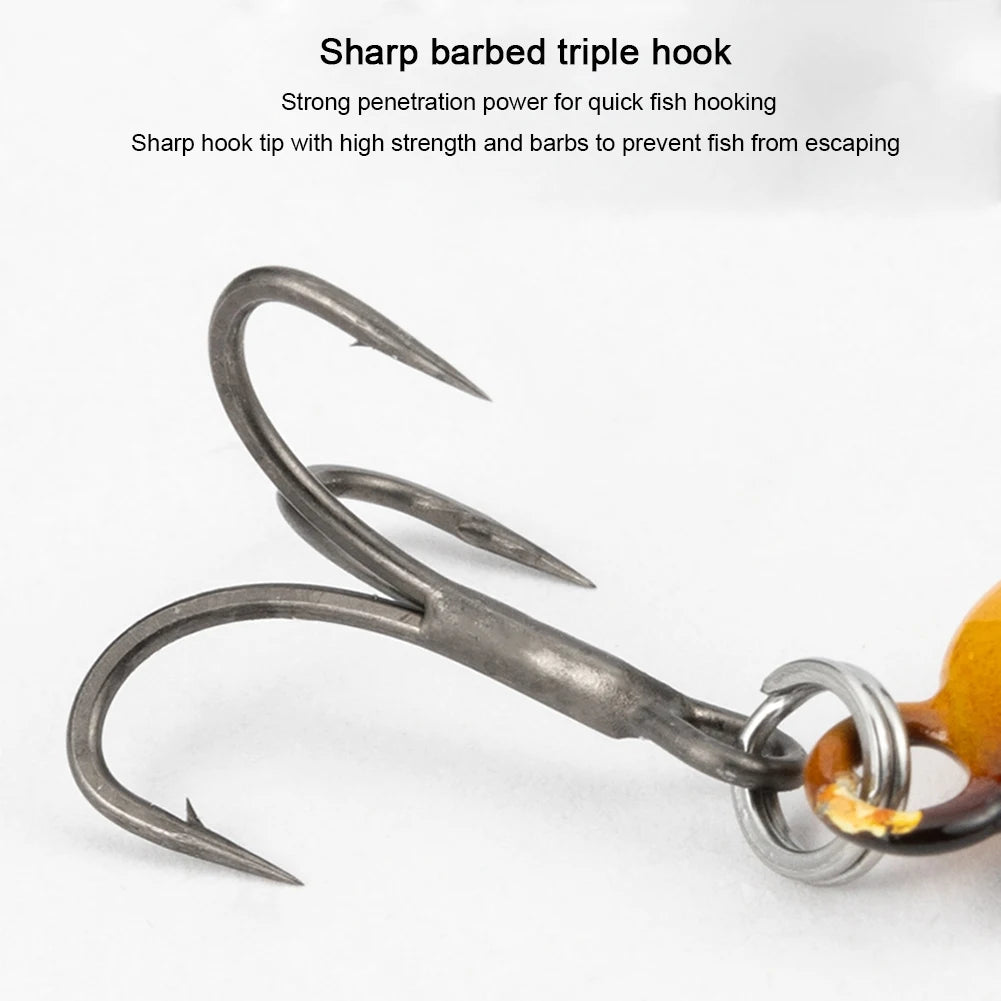 Crankbait Swimbait Lure with Treble Hooks