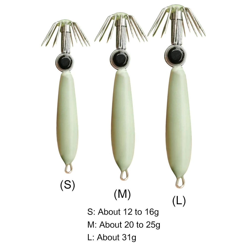 Luminous Cuttlefish Soft Hook Lure