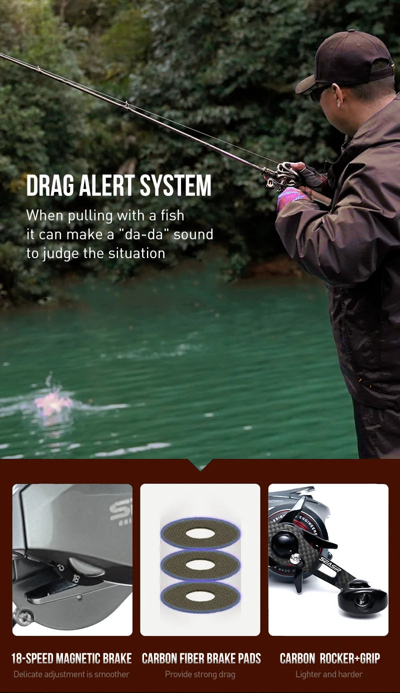 Seasir Baitcasting Reel 11+1