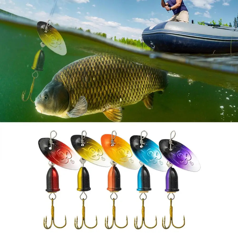 Spinner Baits Kit – 360° Rotation