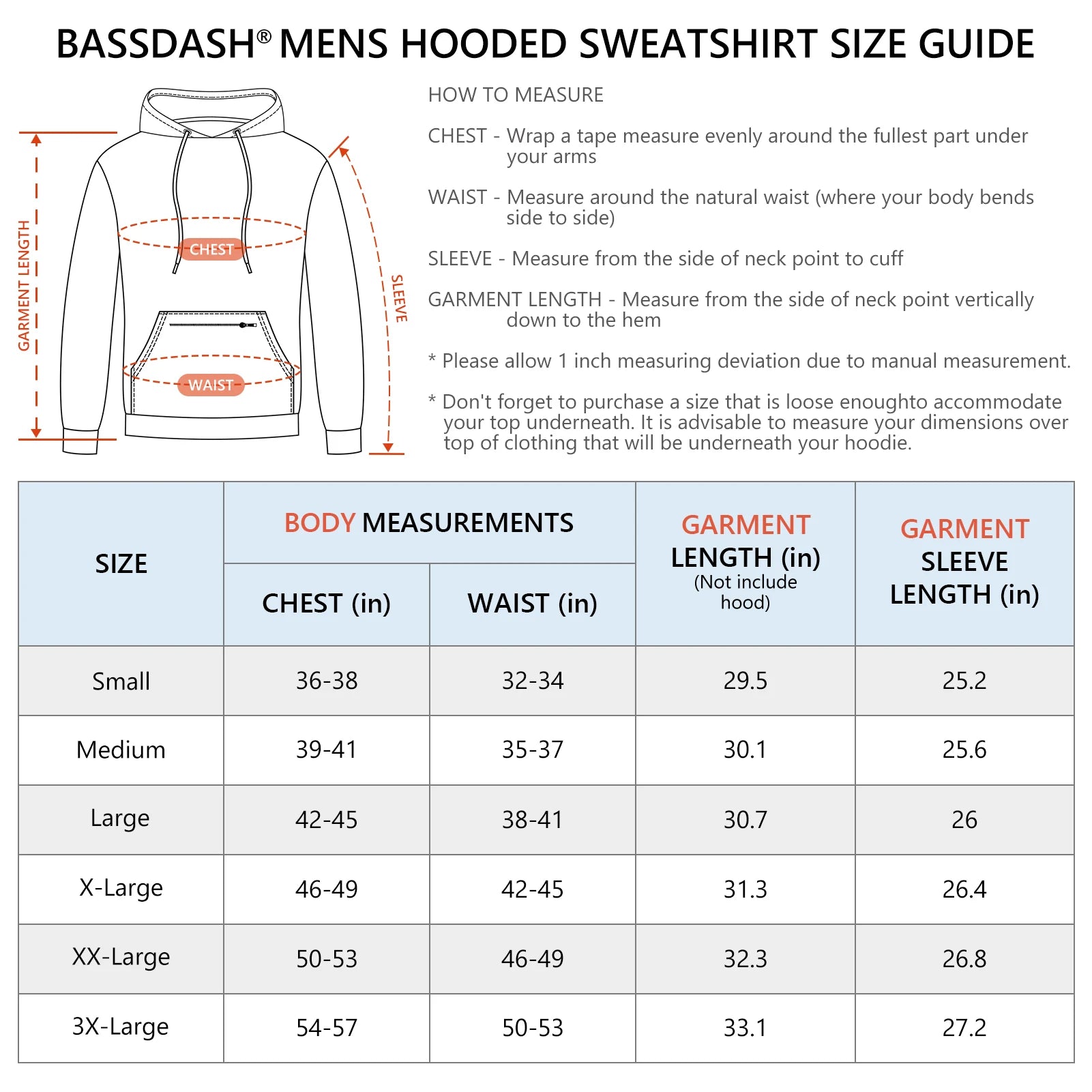 Bassdash Fleece Fishing Hoodie