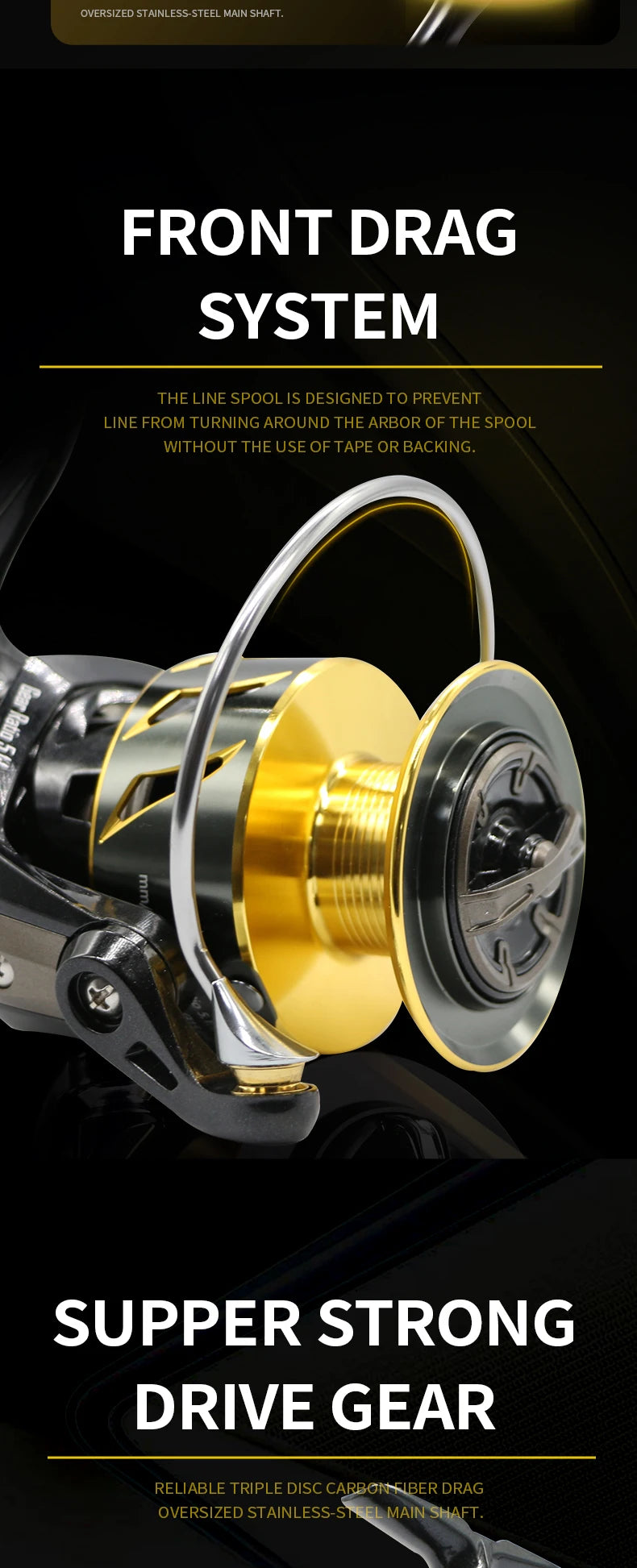 ROOBLINOS Surf Reel 5.0:1 12kg