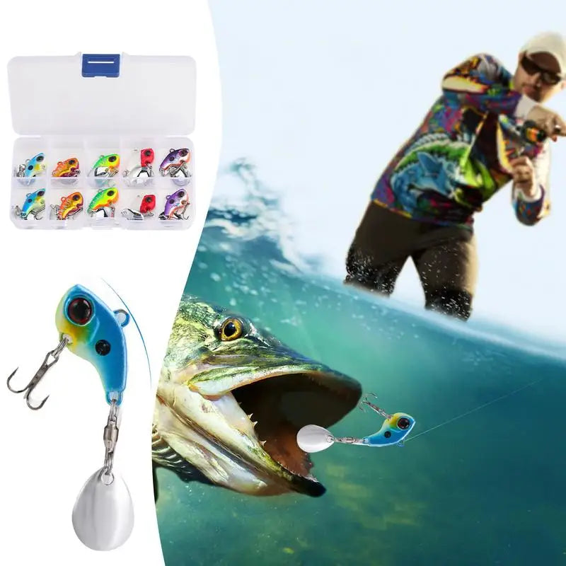 Freshwater Sinking Lure Set – 10pcs