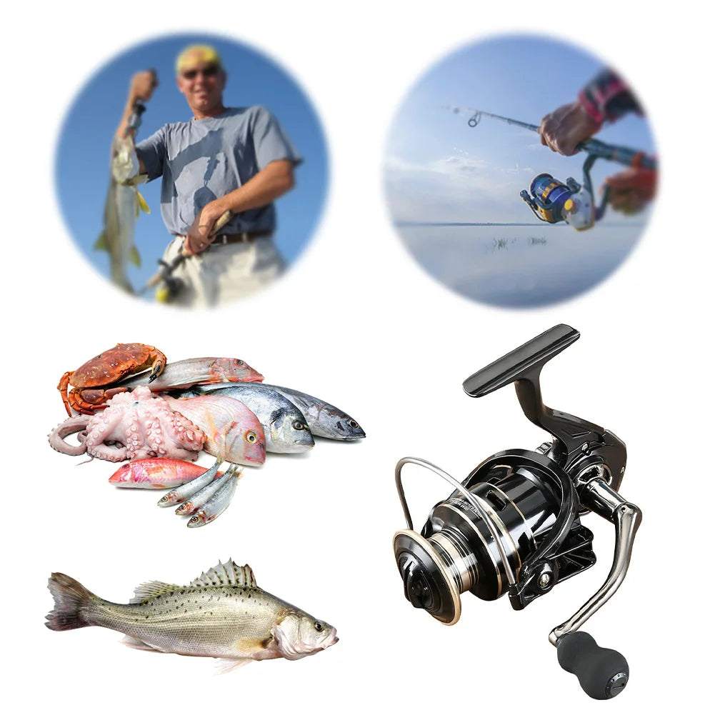 Max Drag 8KG Metal Reel