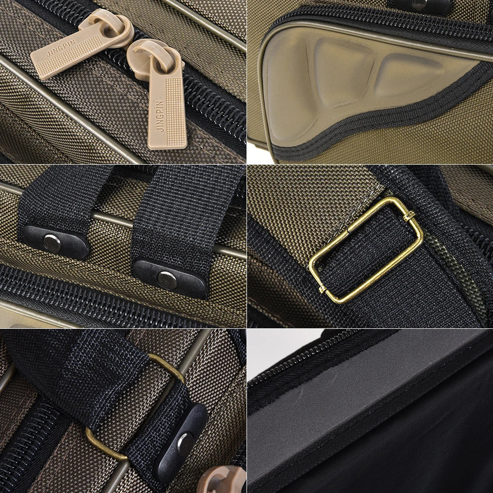 3-Layer Fishing Rod Bag