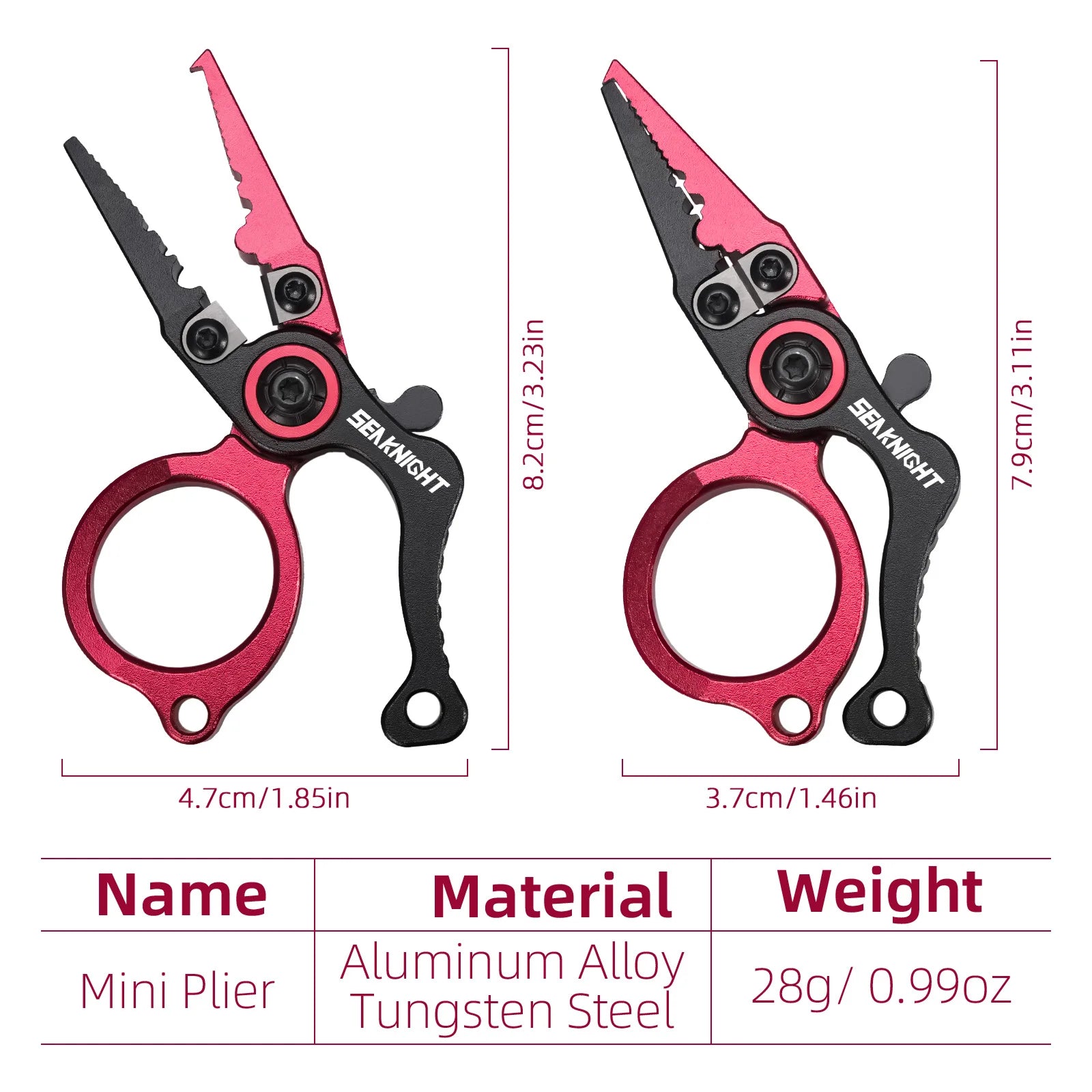 Mini Aluminum Fishing Pliers