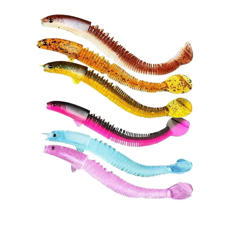 8PCS Soft Bait Lure Set