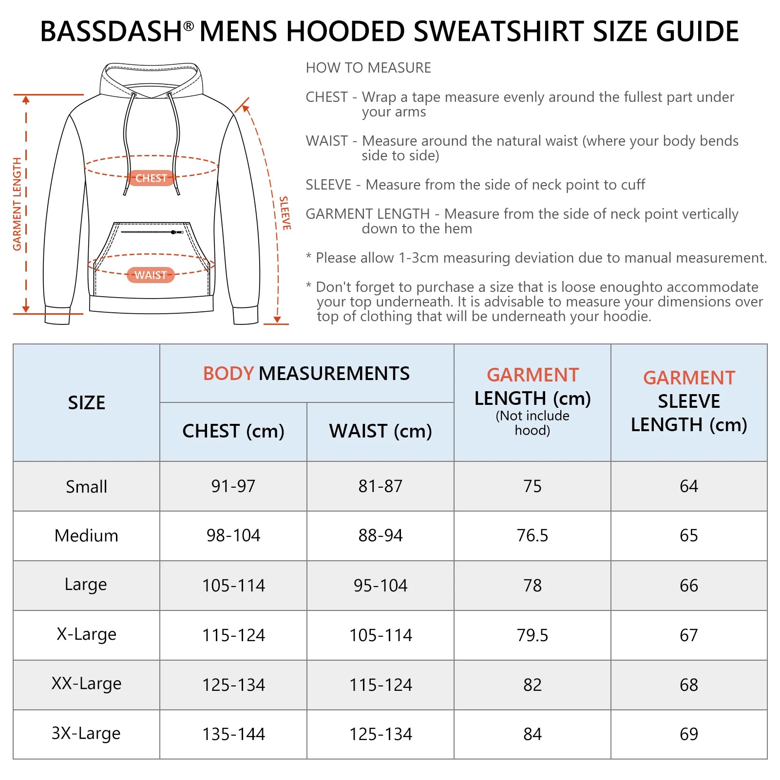 Bassdash Fleece Fishing Hoodie