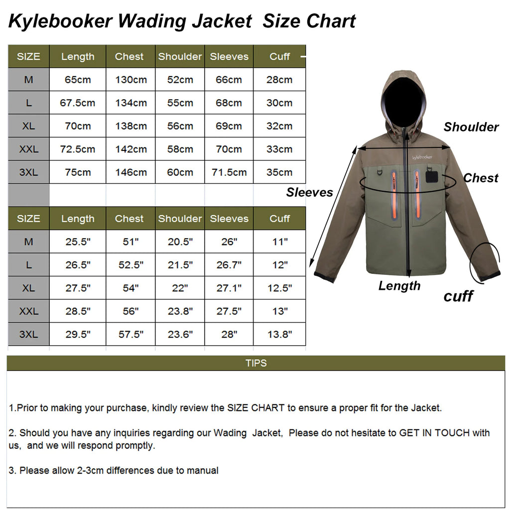 Breathable Wading Jacket