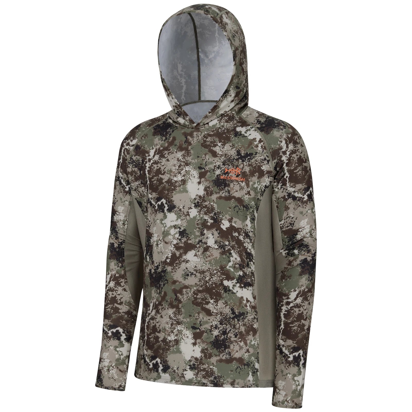 Bassdash UPF 50+ Camo Hoodie