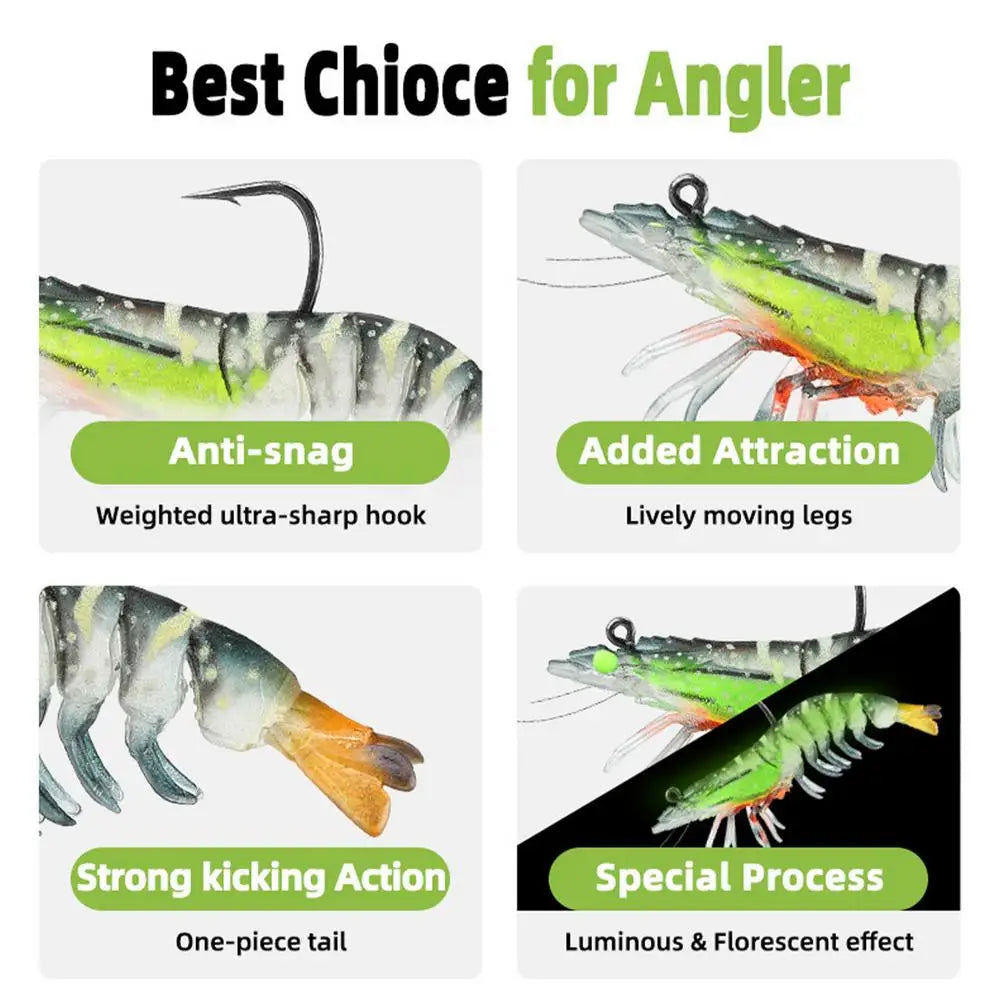 Robotic Shrimp Fishing Lure