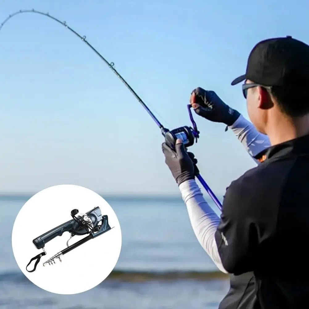 Folding Reel + Rod Combo