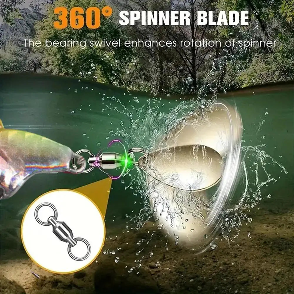 VIB Tail Spinner Bait Set – 5PCS