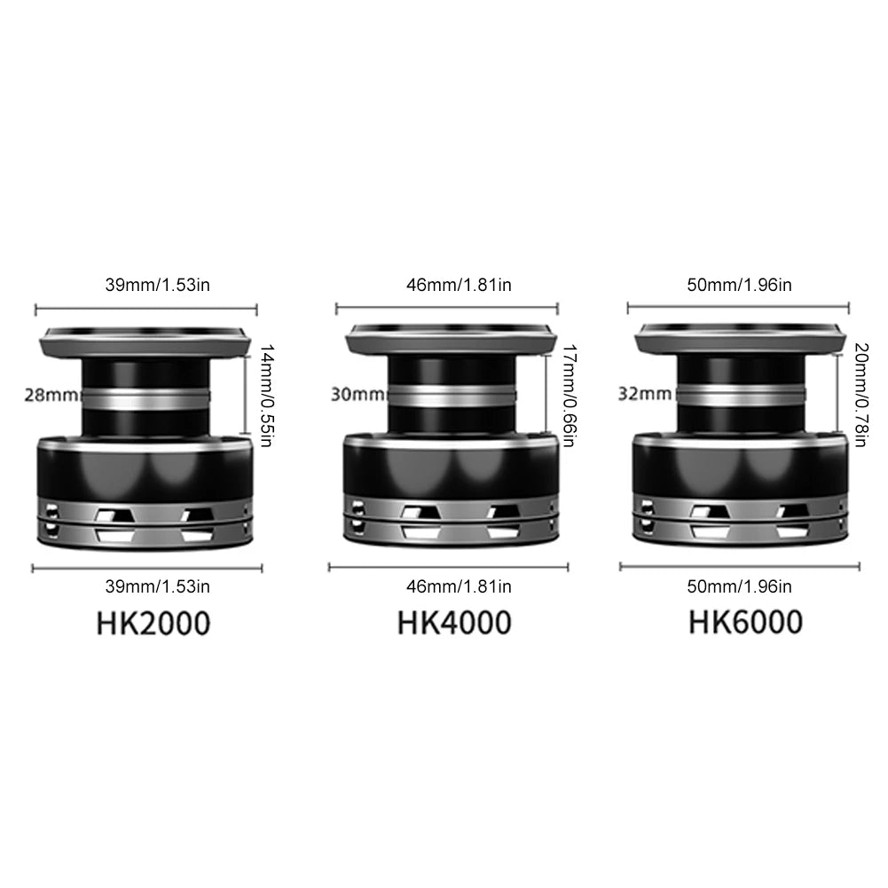 All-Purpose Metal Reel 10/12kg