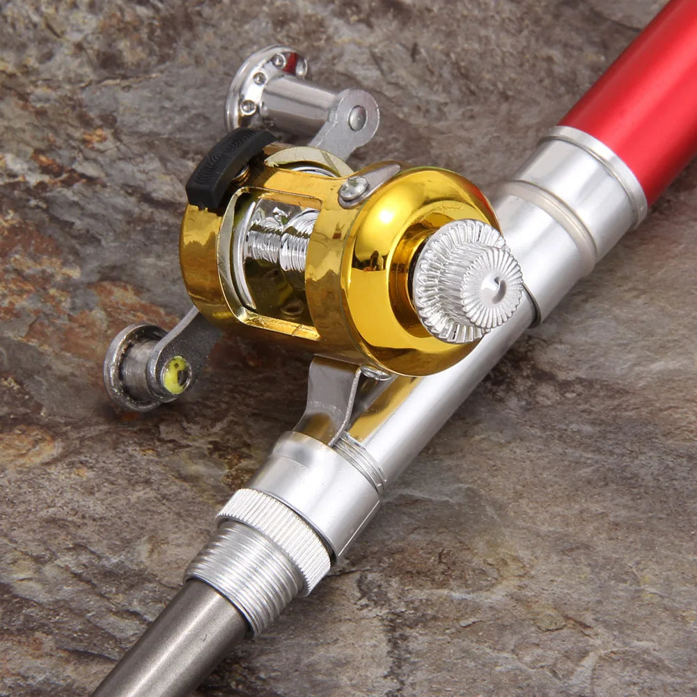 Mini Telescopic Fishing Rod & Reel Combo