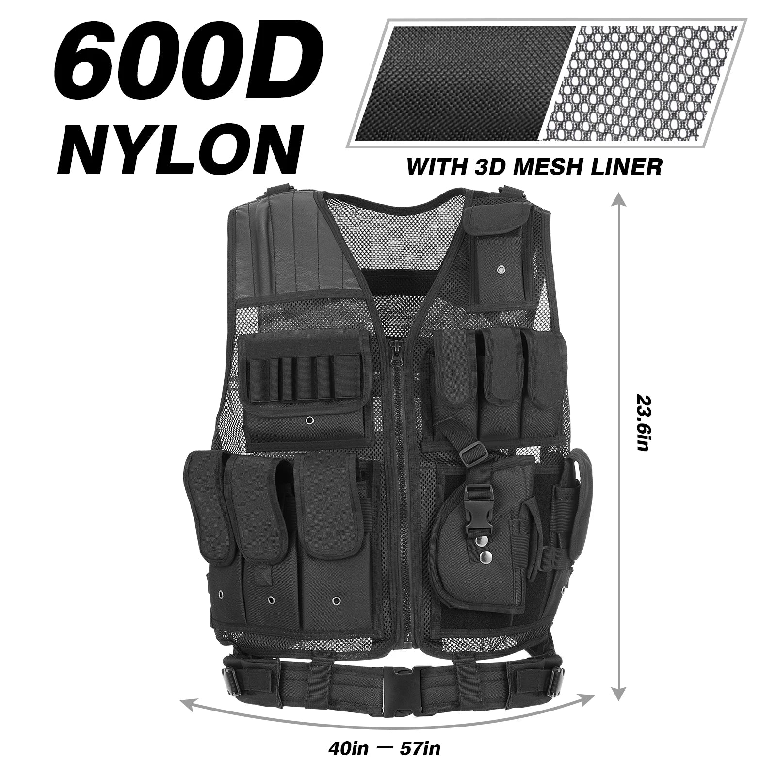 Tactical Outdoor Fishing Vest