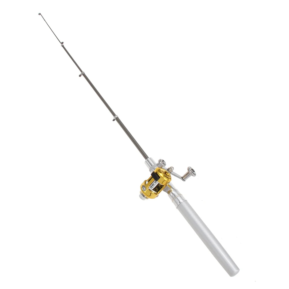 Mini Telescopic Fishing Rod & Reel Combo