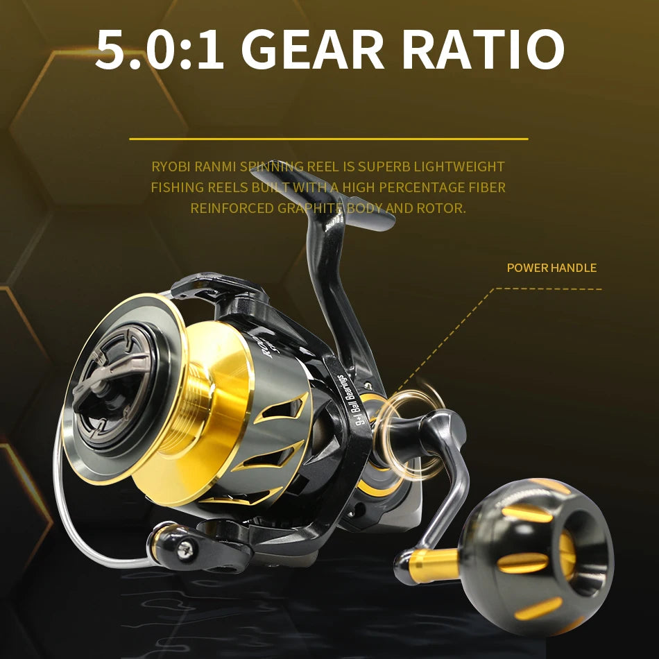 ROOBLINOS Surf Reel 5.0:1 12kg