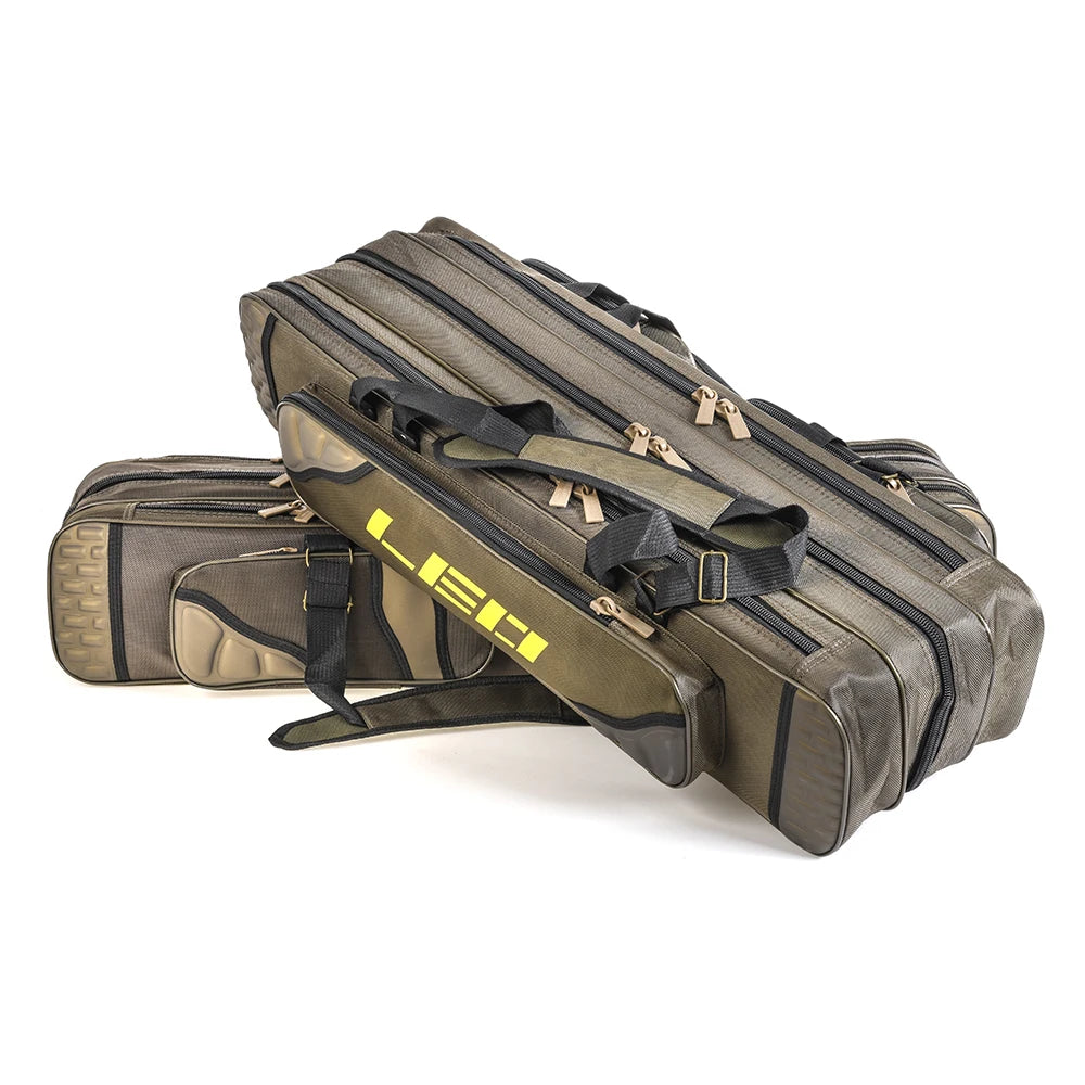 3-Layer Fishing Rod Bag