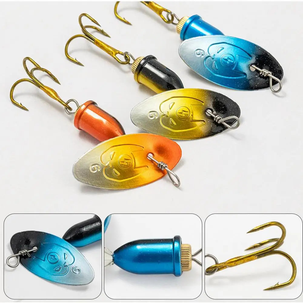 Spinner Baits Kit – 360° Rotation