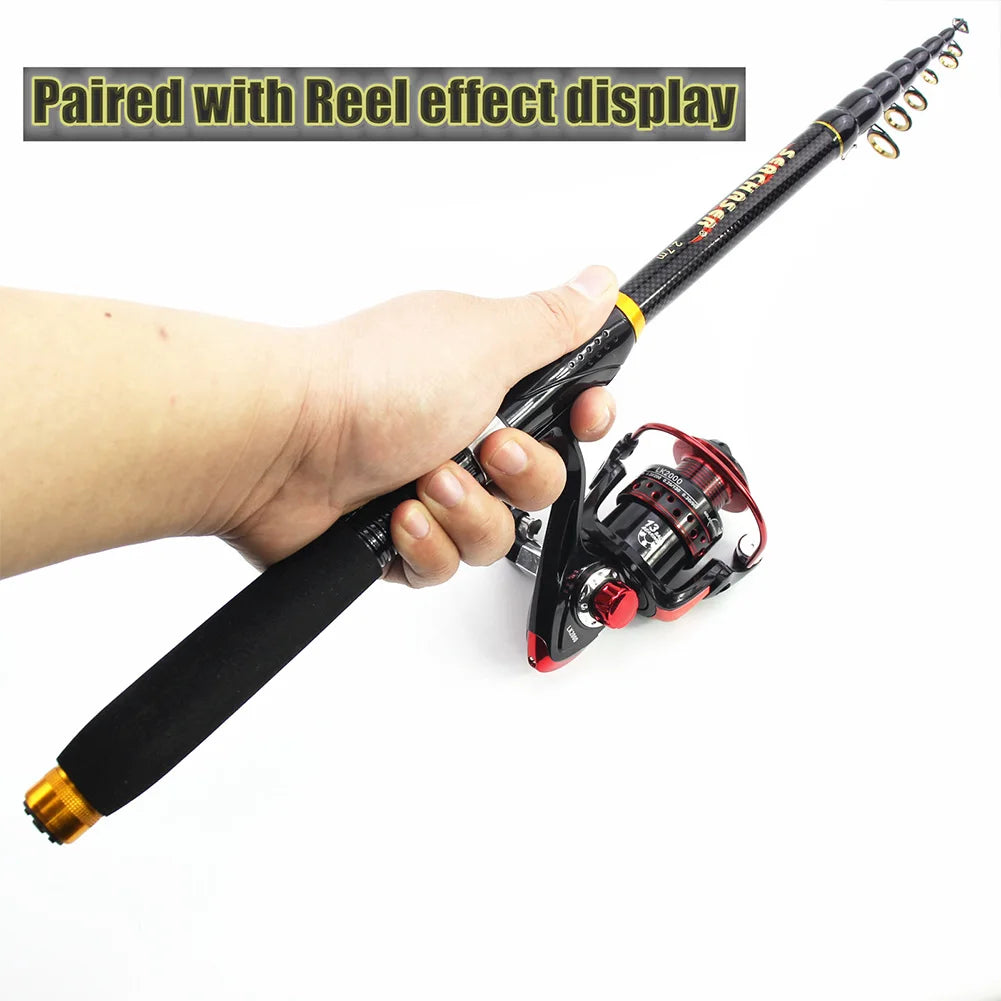 Carbon Fiber Telescopic Fishing Pole