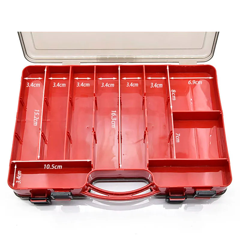 Double-Sided Tackle Box