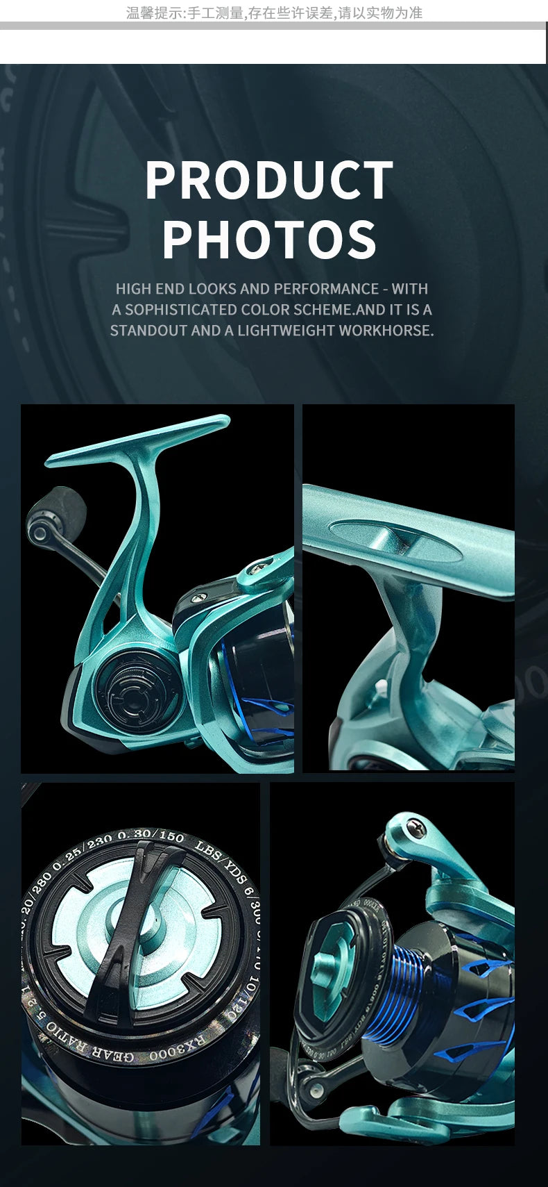 CB Blue Reel 5.2:1