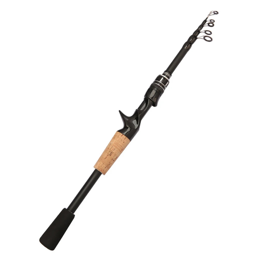 Baitcasting Telescopic Fishing Rod – 1.5–2.4M