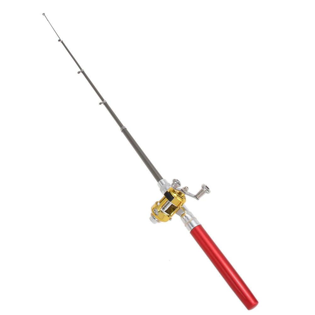 Mini Telescopic Fishing Rod & Reel Combo
