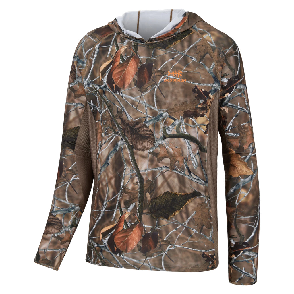 Bassdash UPF 50+ Camo Hoodie