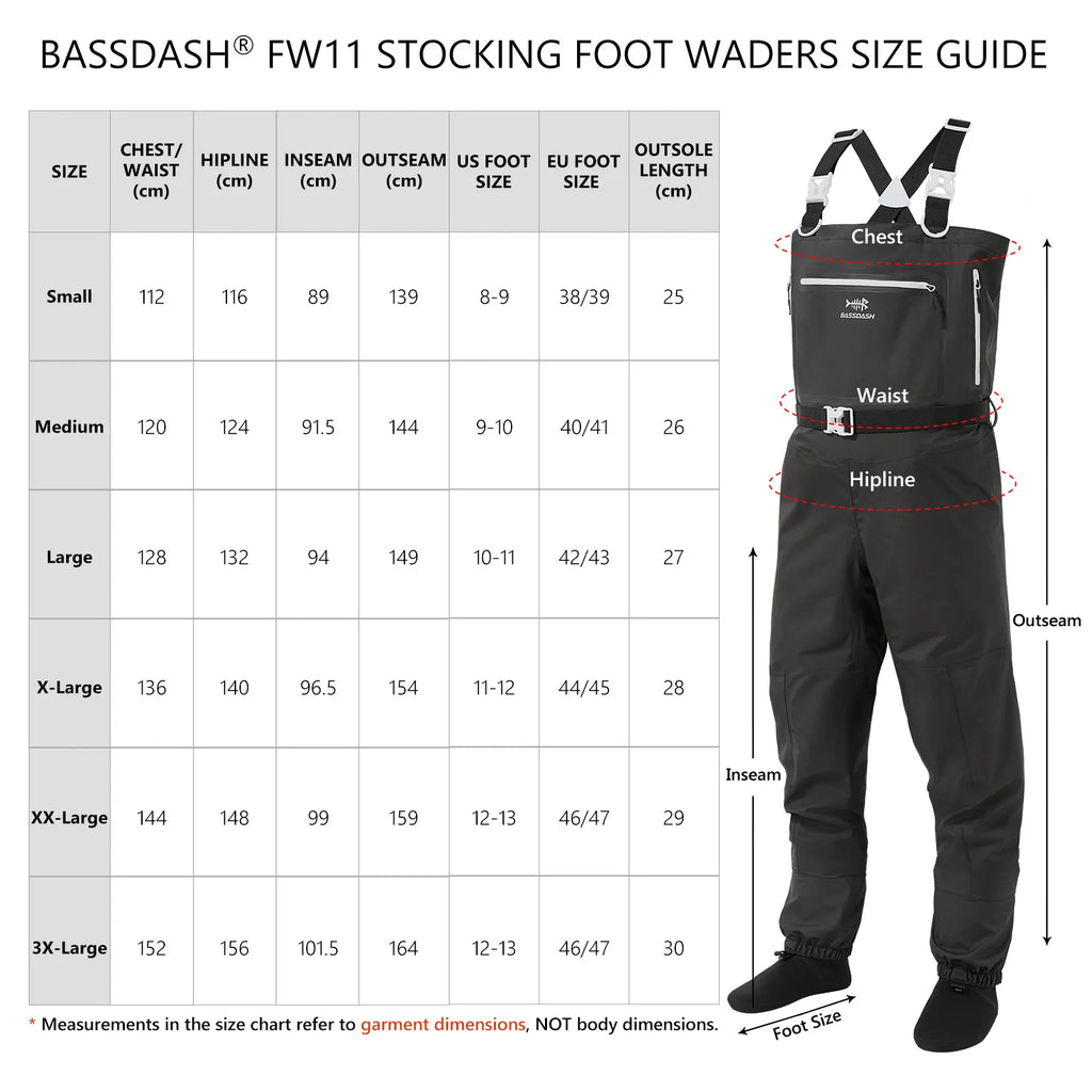 Stockingfoot Chest Waders