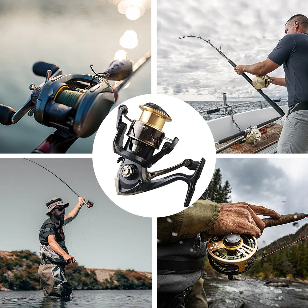 Metal Spinning Reel 5.2:1
