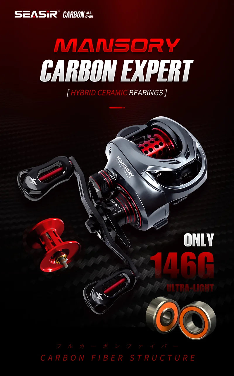 Seasir Baitcasting Reel 11+1