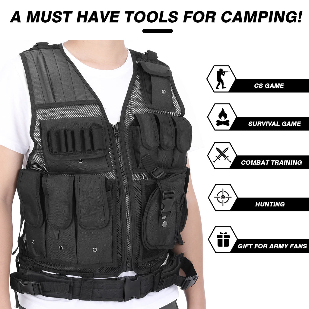 Tactical Outdoor Fishing Vest
