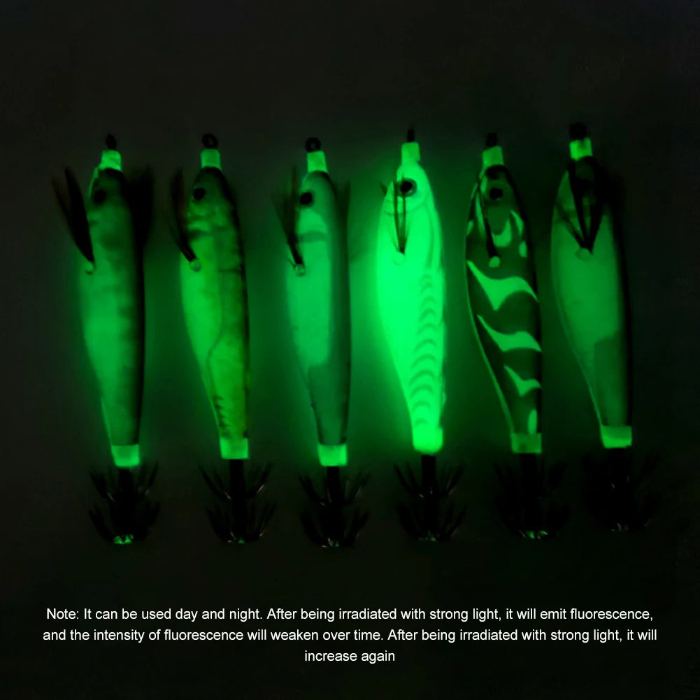 Luminous Jig Hook Set – 5–50PCS