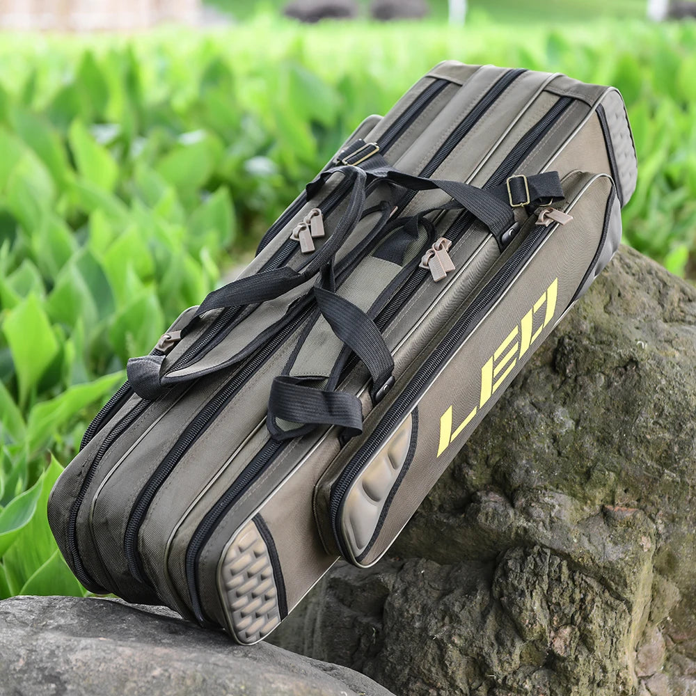 3-Layer Fishing Rod Bag