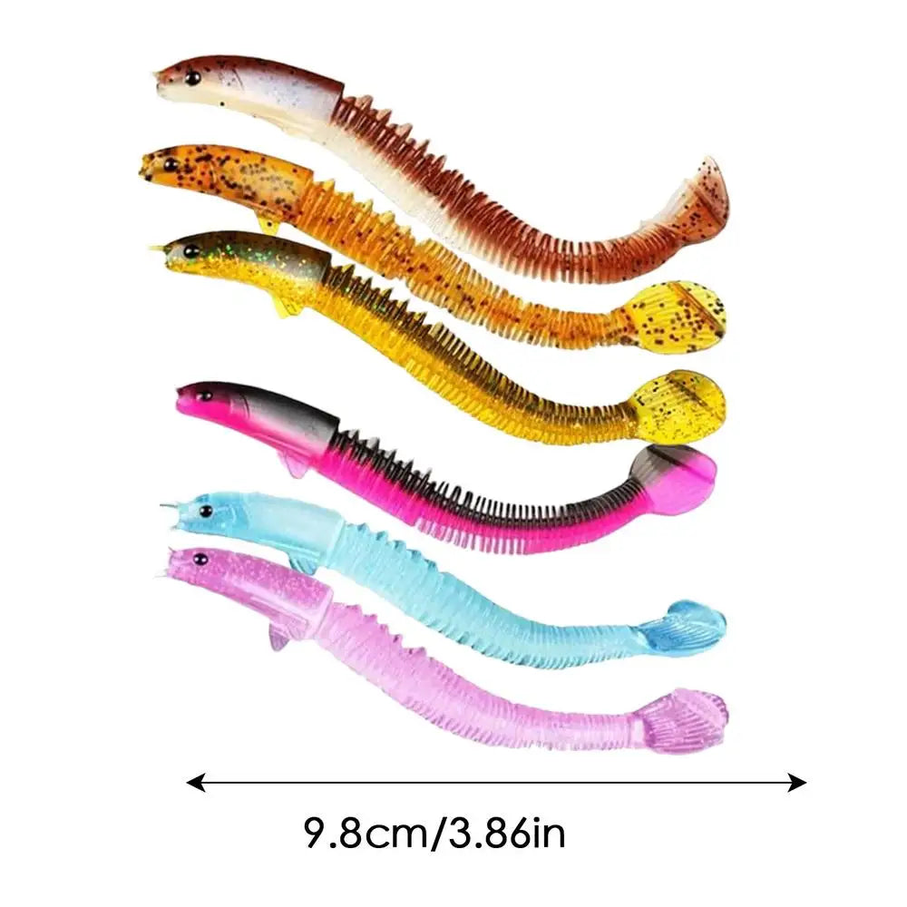 8PCS Soft Bait Lure Set