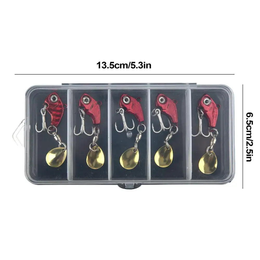 VIB Tail Spinner Bait Set – 5PCS
